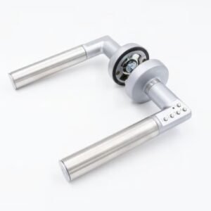 Union Codehandle Digital Lever on round Rose Furniture - Image 3