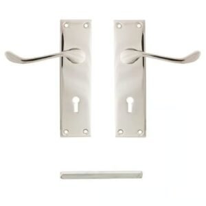 TSS Victorian Scroll Lever on Plate Furniture - Image 6