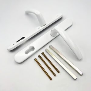 Hoppe Atlanta Lever Lever UPVC Multipoint Door Handles - 92mm PZ Unsprung 200mm Screw Centres - Image 3