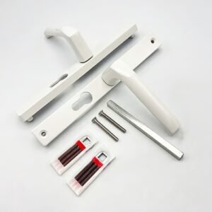 Hoppe London Lever Lever UPVC Multipoint Door Handles - 48mm PZ Sprung 215mm Screw Centres - Image 3