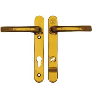 Mila Pro Secure TS007 2* Lever Lever UPVC Multipoint Door Handles - 92mm PZ Sprung 122mm Screw Centres - Image 3