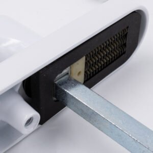 Era Vectis Classic Lever Moveable Pad UPVC Multipoint Door Handles - 95mm PZ Sprung 122mm Screw Centres - Image 4