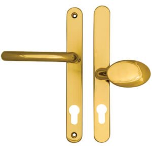 Fab & Fix Balmoral Lever Moveable Pad UPVC Multipoint Door Handles - 92mm/62mm PZ Sprung 212mm Screw Centres - Image 4