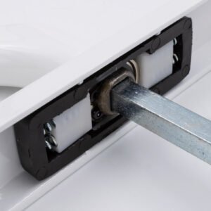 Fab & Fix Balmoral Lever Moveable Pad UPVC Multipoint Door Handles - 92mm/62mm PZ Sprung 212mm Screw Centres - Image 9