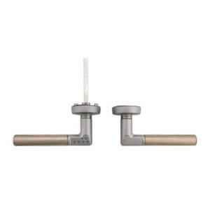 Union Codehandle Digital Lever on round Rose Furniture - Image 2