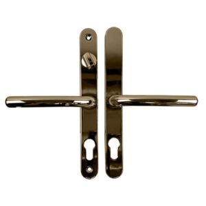 Fab & Fix Farnham Lever Lever UPVC Multipoint Door Handles - With Snib 68mm PZ Sprung 215mm Screw Centres - Image 4