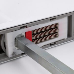 Hoppe Birmingham Sprung Lever Lever UPVC Multipoint Door Handles - 92mm PZ 215mm Screw Centres - Image 8