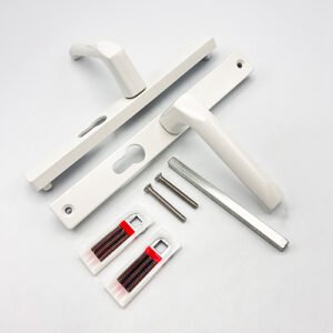 Hoppe London Lever Lever UPVC Multipoint Door Handles - 48mm PZ Sprung 215mm Screw Centres - Image 3