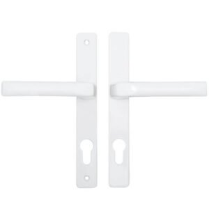 Hoppe London Lever Lever UPVC Multipoint Door Handles - 72mm PZ Unsprung 180mm Screw Centres - Image 3