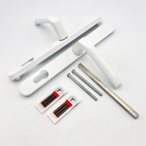 Hoppe London Lever Lever UPVC Multipoint Door Handles - 92mm PZ Sprung 240mm Screw Centres - Image 6