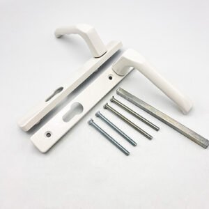 Hoppe London Lever Lever UPVC Multipoint Door Handles - 92mm PZ Unsprung 122mm Screw Centres - Image 4