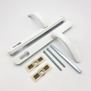 Millenco Lever Lever UPVC Multipoint Door Handles - 117mm PZ Sprung 237mm Screw Centres - Image 4