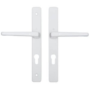 Hoppe Frankfurt Lever Lever UPVC Multipoint Door Handles - 70mm PZ Unsprung 200mm Screw Centres - Image 3