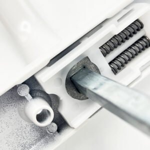 TSS Lever Lever UPVC Multipoint Door Handles - 92mm PZ Sprung 122mm Screw Centres - Image 10