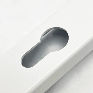 TSS Lever Moveable Pad UPVC Multipoint Door Handles - 92mm PZ Sprung 122mm Screw Centres - Image 9