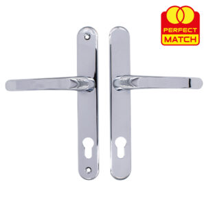 TSS Lever Lever UPVC Multipoint Door Handles - 92mm PZ Sprung 210mm Screw Centres - Image 3