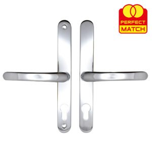 TSS Lever Lever UPVC Multipoint Door Handles - 68mm PZ Sprung 215mm Screw Centres - Image 8