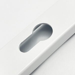 TSS Lever Moveable Pad Offset UPVC Multipoint Door Handles - 70/92mm PZ - Sprung - 215mm Screw Centres - Image 5