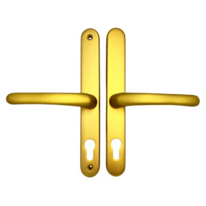TSS Lever Lever UPVC Multipoint Door Handles - 70mm PZ Sprung 215mm Screw Centres - Image 5