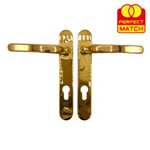 TSS Lever Lever Multipoint Door Handles - 92mm PZ - Sprung - 160mm Screw Centres - Image 10