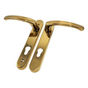 TSS Lever Lever Multipoint Door Handles - 92mm PZ - Sprung - 160mm Screw Centres - Image 11