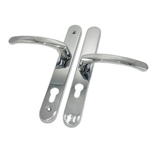 TSS Offset Lever Lever Multipoint Door Handles 92/62mm PZ - Sprung - 200mm Screw Centres - Image 6