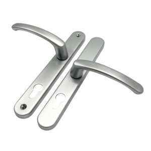 TSS Offset Lever Lever Multipoint Door Handles 92/62mm PZ - Sprung - 200mm Screw Centres - Image 4