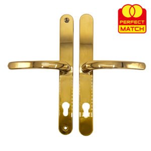 TSS Lever Lever Universal UPVC Multipoint Door Handles - 92mm PZ - Sprung - 264mm Screw Centres - Image 11