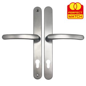 TSS Lever Lever Universal UPVC Multipoint Door Handles - 92mm PZ - Sprung - 264mm Screw Centres - Image 8