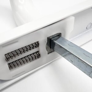 TSS Lever Lever Universal UPVC Multipoint Door Handles - 92mm PZ - Sprung - 264mm Screw Centres - Image 5