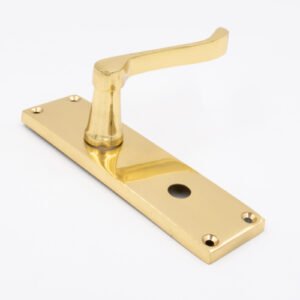 TSS Victorian Scroll Lever on Plate Furniture - Image 4