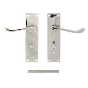 TSS Victorian Scroll Lever on Plate Furniture - Image 5