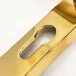 Everest Lever Lever UPVC Multipoint Door Handles - 48mm PZ Sprung 200mm Screw Centres - Image 4