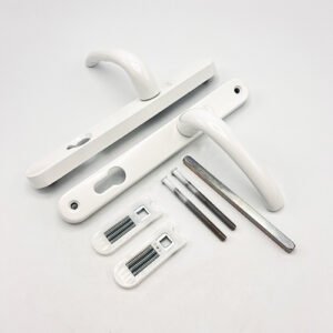 Yale PAS24 Lever Lever UPVC Multipoint Door Handles - 92mm PZ Sprung 215mm Screw Centres - Image 4