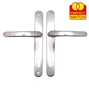TSS Lever Lever UPVC Multipoint Door Handles - 92mm PZ Sprung 215mm Screw Centres - Image 8