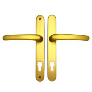 TSS Lever Lever UPVC Multipoint Door Handles - 92mm PZ Sprung 215mm Screw Centres - Image 11