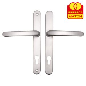 TSS Lever Lever UPVC Multipoint Door Handles - 92mm PZ Sprung 215mm Screw Centres - Image 7