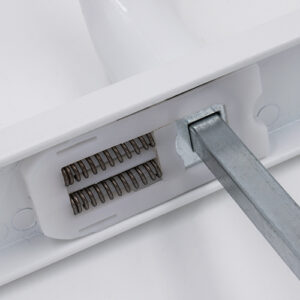 TSS Lever Lever UPVC Multipoint Door Handles - 92mm PZ Sprung 215mm Screw Centres - Image 4