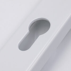 TSS Lever Lever UPVC Multipoint Door Handles - 92mm PZ Sprung 215mm Screw Centres - Image 5