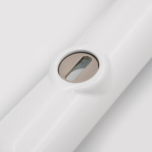 Brisant Secure Ultion TS007 2* Lever Pad UPVC Multipoint Door Handles - 92mm PZ Sprung 211mm Screw Centres - Image 4